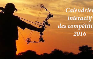 Calendrier interactif des rencontres 2016