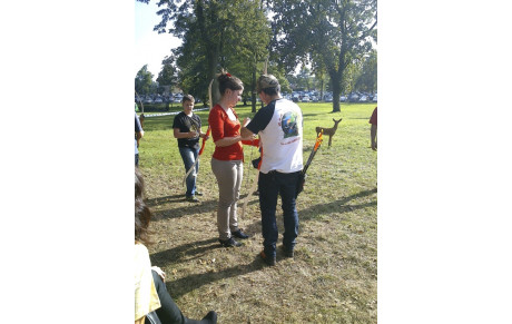 VENEZ ESSAYER LE TIR À L'ARC NATURE ET 3D LE 20 ET 21 SEPTEMBRE 2014 LORS DES PORTES OUVERTES DU CAMP D'OBERHOFFEN